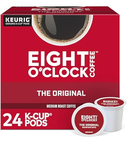 Amazon.com: Eight O'Clock Coffee Hazelnut, Single-Serve Coffee K